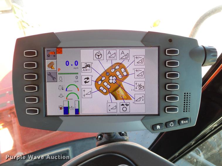 image for item DB4029 2015 Massey-Ferguson WR9870 self-propelled windrower