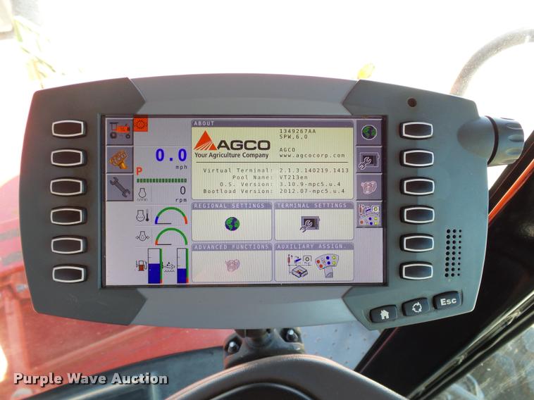 image for item DB4029 2015 Massey-Ferguson WR9870 self-propelled windrower