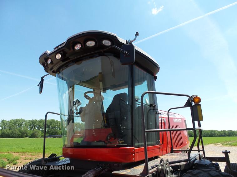 image for item DB4029 2015 Massey-Ferguson WR9870 self-propelled windrower