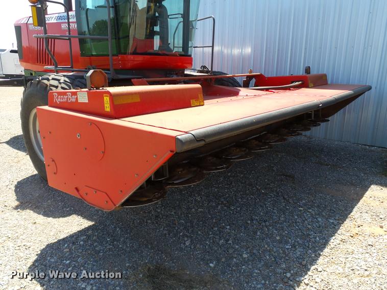 image for item DB4029 2015 Massey-Ferguson WR9870 self-propelled windrower