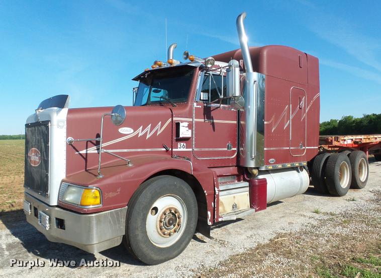 image for item DB4030 1995 Peterbilt 377 semi truck