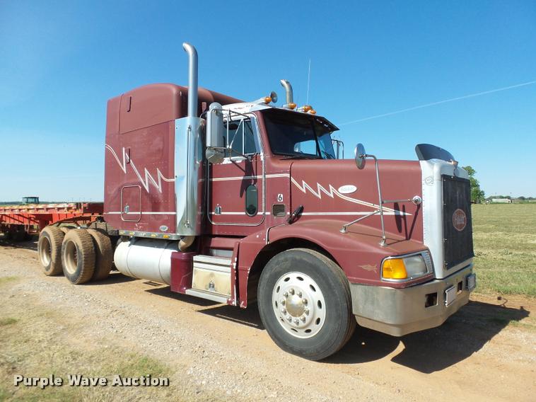image for item DB4030 1995 Peterbilt 377 semi truck