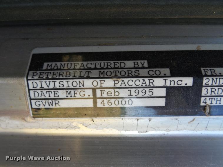 image for item DB4030 1995 Peterbilt 377 semi truck