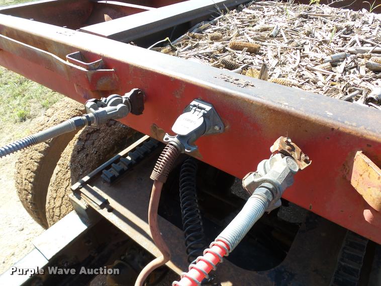 image for item DB4031 1974 Fruehauf/Hobbs FBEP42 flatbed trailer