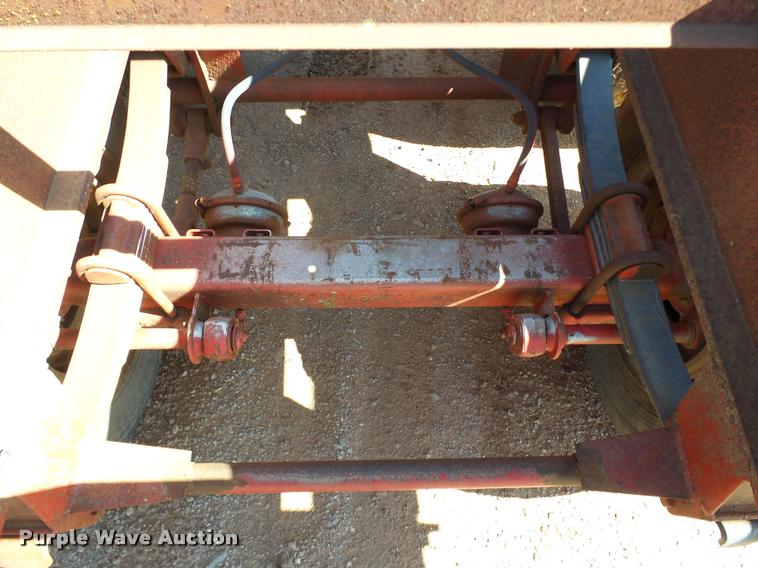 image for item DB4031 1974 Fruehauf/Hobbs FBEP42 flatbed trailer