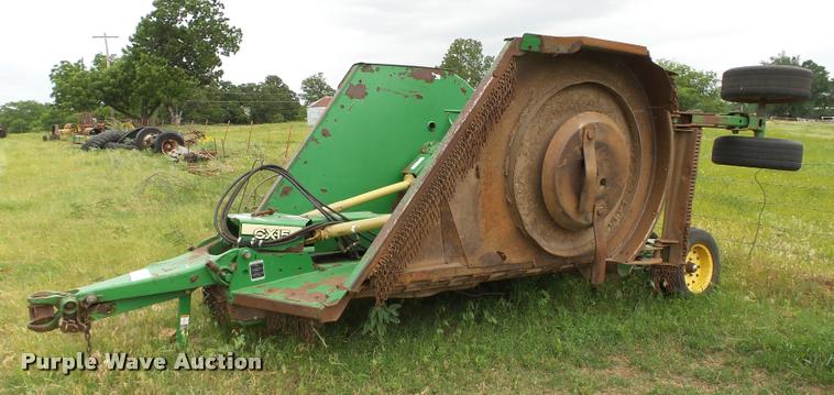 image for item DB4034 2009 John Deere CX15 Flex-Wing rotary mower