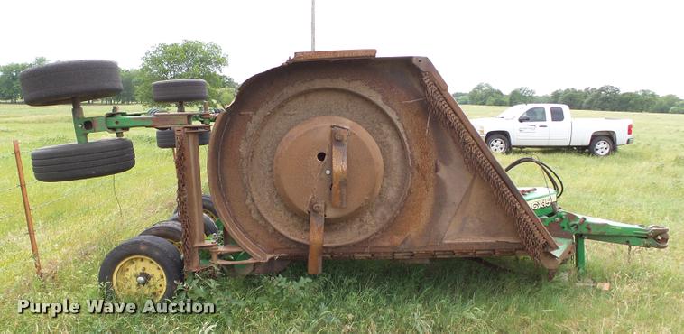 image for item DB4034 2009 John Deere CX15 Flex-Wing rotary mower