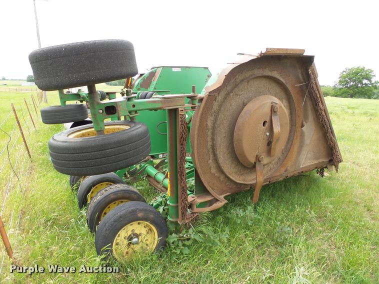 image for item DB4034 2009 John Deere CX15 Flex-Wing rotary mower