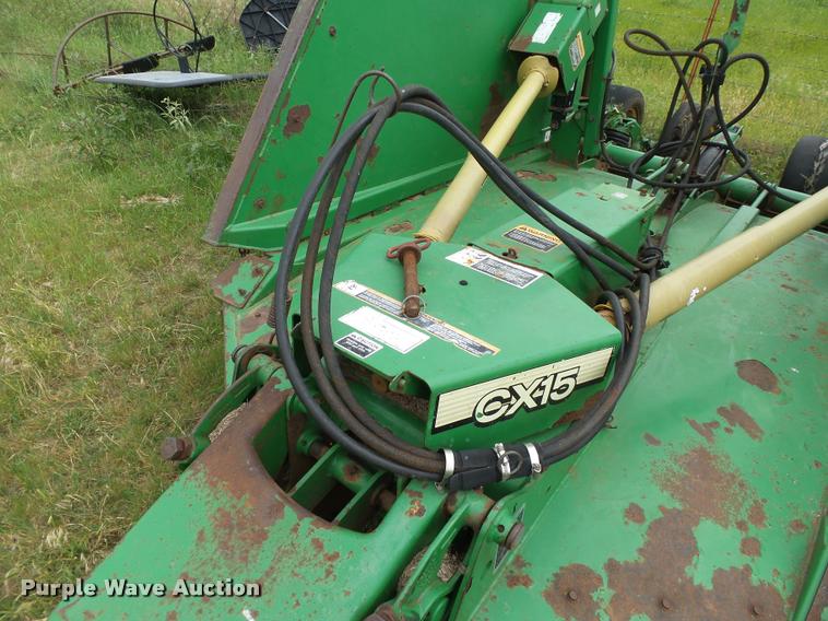 image for item DB4034 2009 John Deere CX15 Flex-Wing rotary mower
