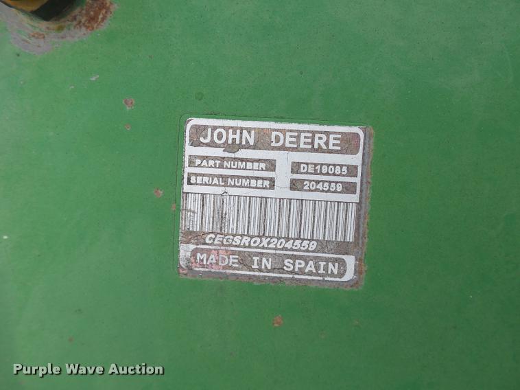 image for item DB4034 2009 John Deere CX15 Flex-Wing rotary mower