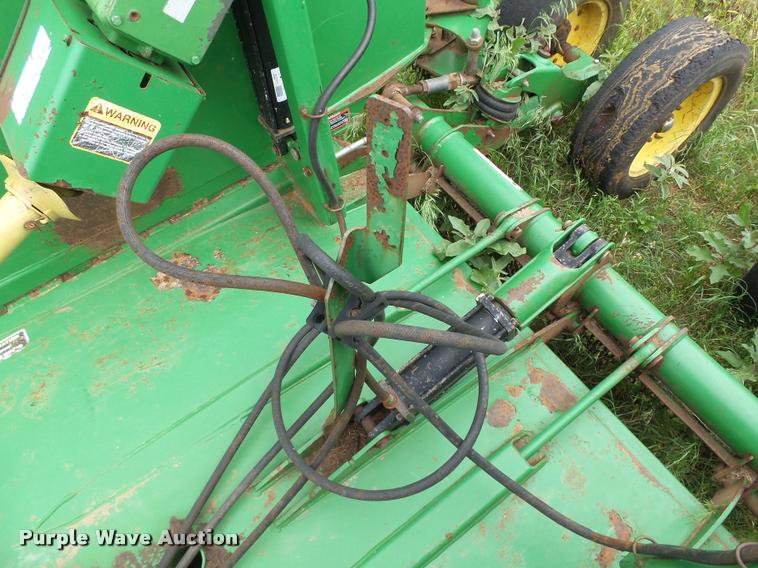 image for item DB4034 2009 John Deere CX15 Flex-Wing rotary mower
