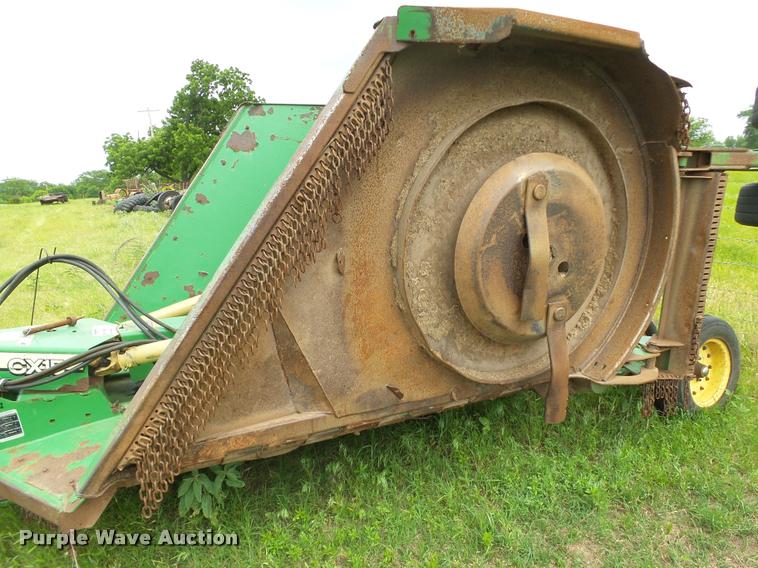 image for item DB4034 2009 John Deere CX15 Flex-Wing rotary mower