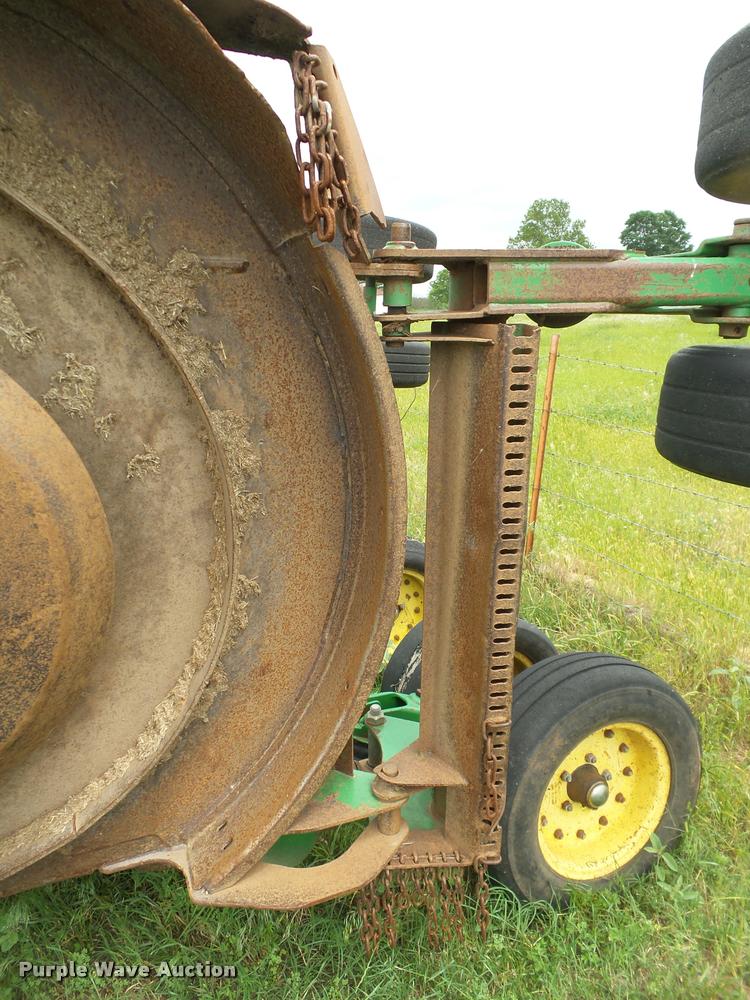 image for item DB4034 2009 John Deere CX15 Flex-Wing rotary mower