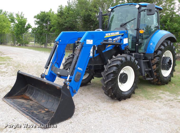 image for item DB4719 2014 New Holland T5.115 Electro Command MFWD tractor