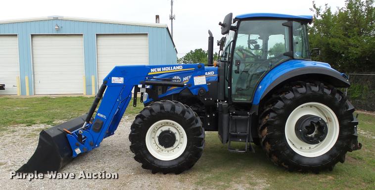 image for item DB4719 2014 New Holland T5.115 Electro Command MFWD tractor