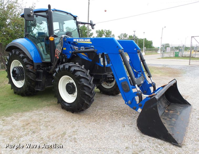 image for item DB4719 2014 New Holland T5.115 Electro Command MFWD tractor