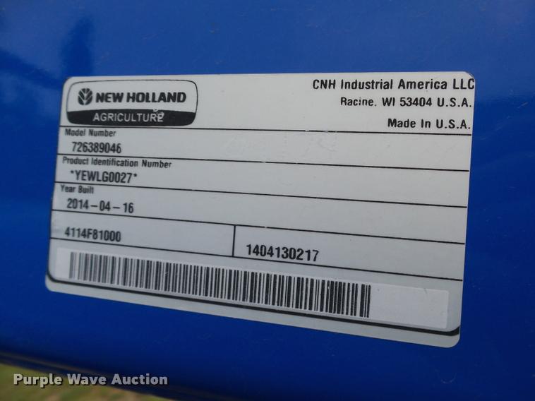 image for item DB4719 2014 New Holland T5.115 Electro Command MFWD tractor