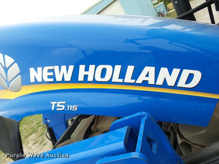 image for item DB4719 2014 New Holland T5.115 Electro Command MFWD tractor