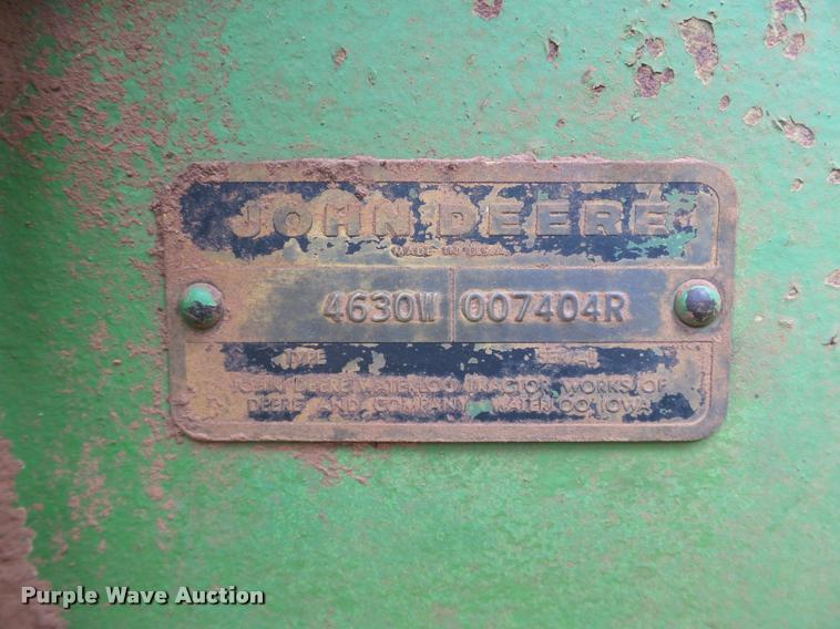 image for item DB4722 1974 John Deere 4630 tractor