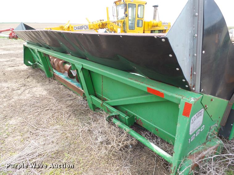image for item DH9627 John Deere 1220 sunflower head