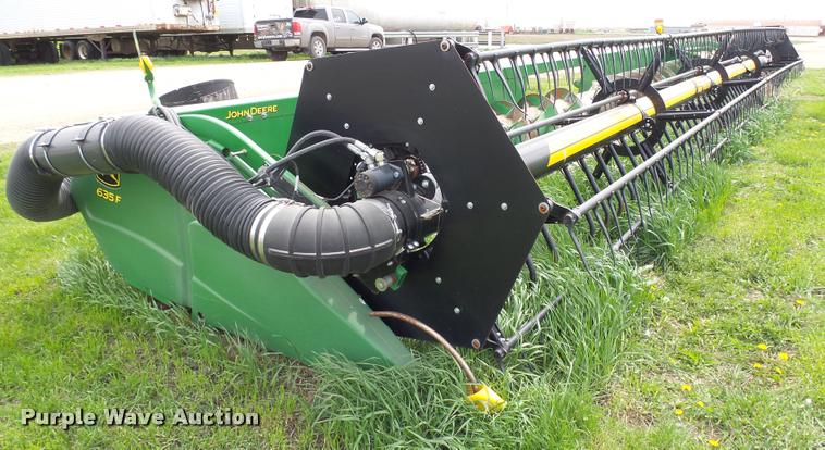 image for item DH9632 2008 John Deere 635F flex head