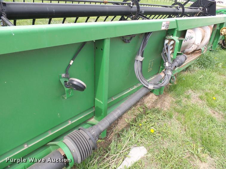 image for item DH9632 2008 John Deere 635F flex head