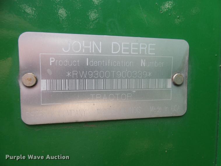 image for item DH9636 2000 John Deere 9300T tractor