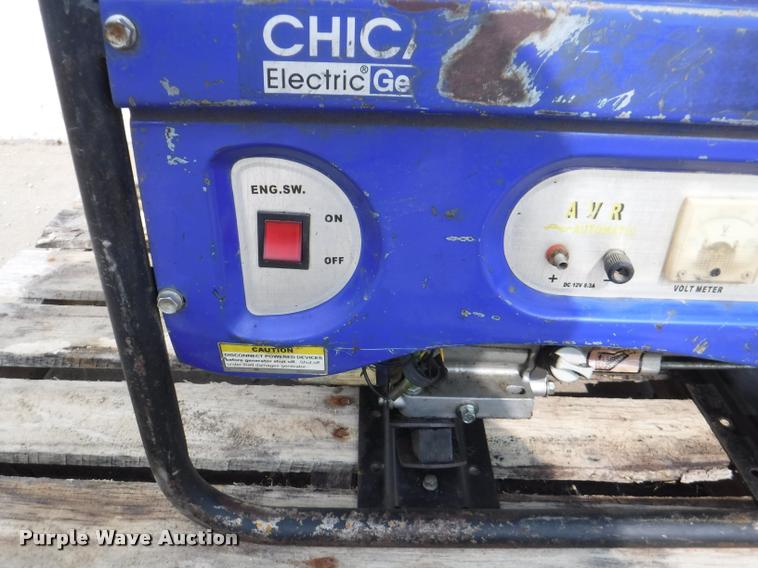 image for item DJ9091 Chicago Electric 3500 generator