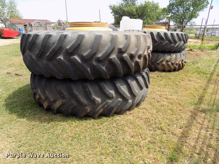 image for item DJ9876 (2) sets of Kirchner dual combine wheels