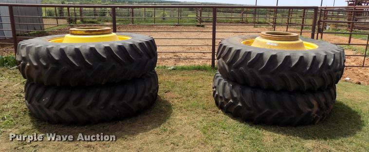 image for item DJ9876 (2) sets of Kirchner dual combine wheels