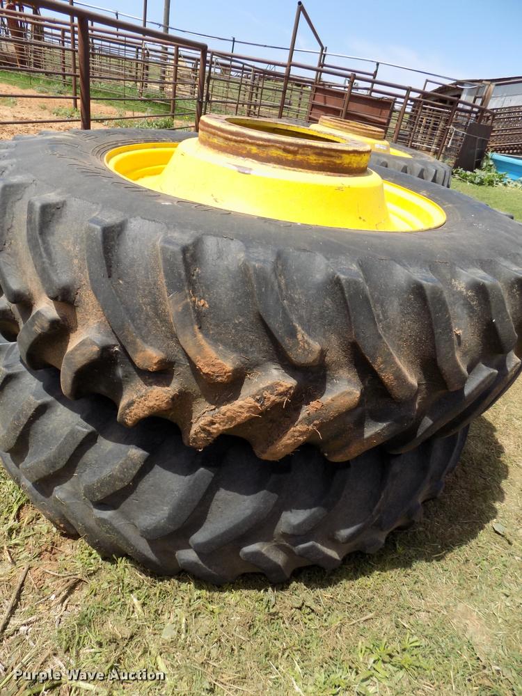 image for item DJ9876 (2) sets of Kirchner dual combine wheels