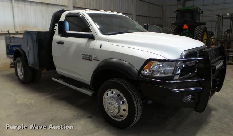 image for item DL9172 2013 Dodge Ram 4500 flatbed truck