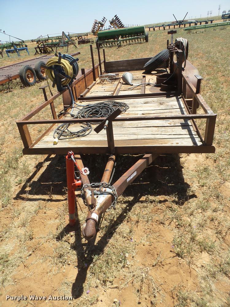 image for item DL9217 Shop built welding trailer
