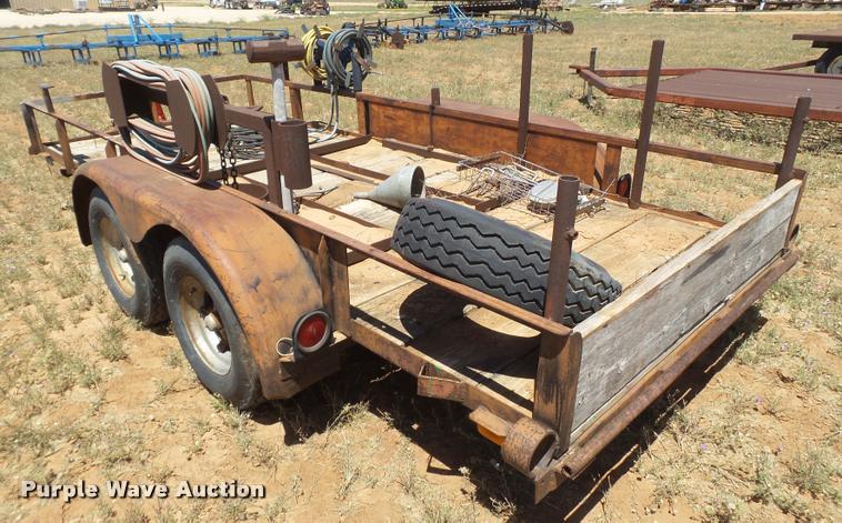 image for item DL9217 Shop built welding trailer