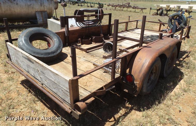 image for item DL9217 Shop built welding trailer
