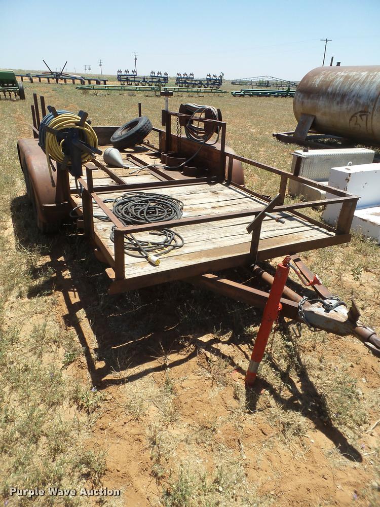 image for item DL9217 Shop built welding trailer