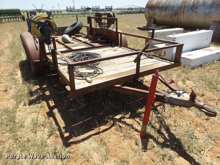 image for item DL9217 Shop built welding trailer