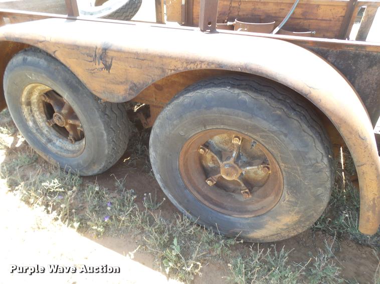 image for item DL9217 Shop built welding trailer