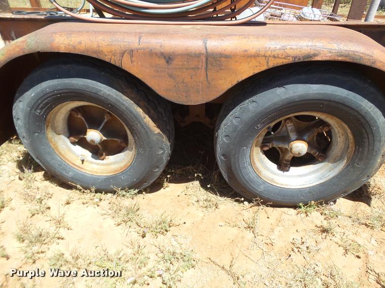 image for item DL9217 Shop built welding trailer