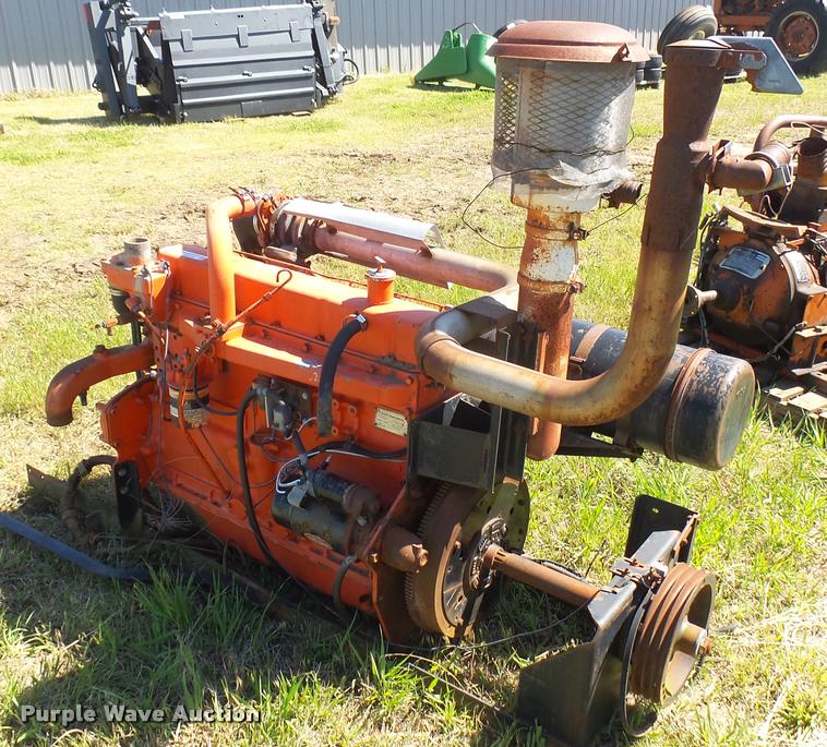image for item DQ9134 Allis Chalmers 3500 six cylinder diesel engine