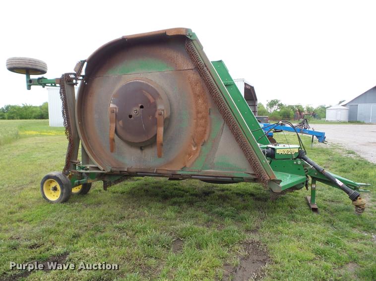 image for item J8623 2012 John Deere HX20 batwing rotary mower