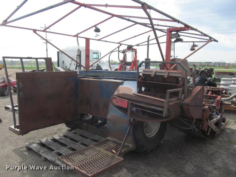 image for item K4889 Ford 3600 tractor with Brouwer sod harvester