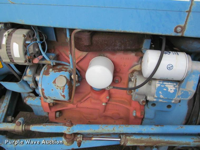 image for item K4889 Ford 3600 tractor with Brouwer sod harvester