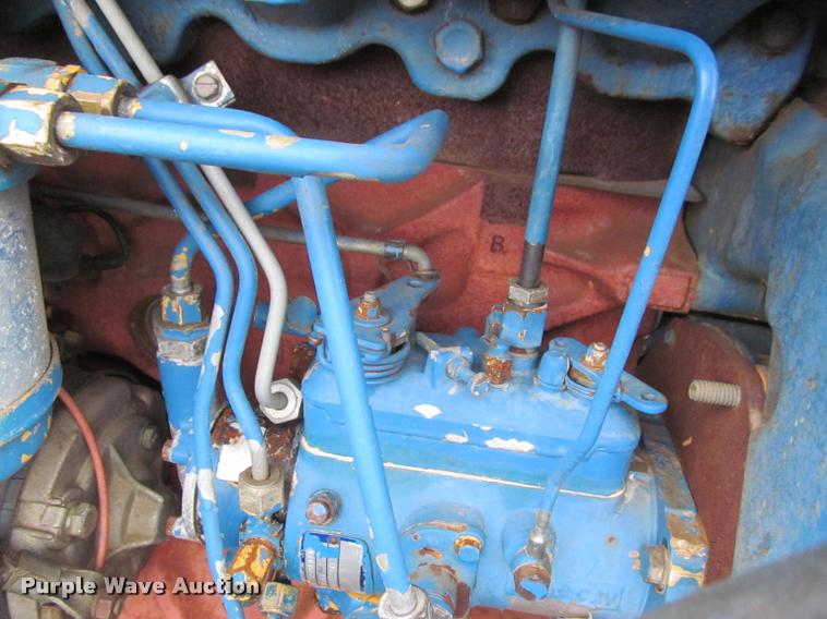 image for item K4889 Ford 3600 tractor with Brouwer sod harvester