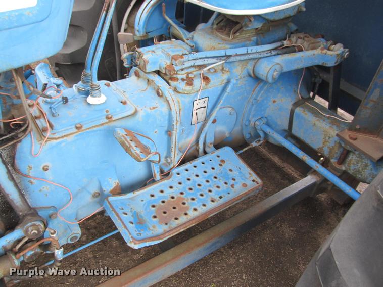 image for item K4889 Ford 3600 tractor with Brouwer sod harvester