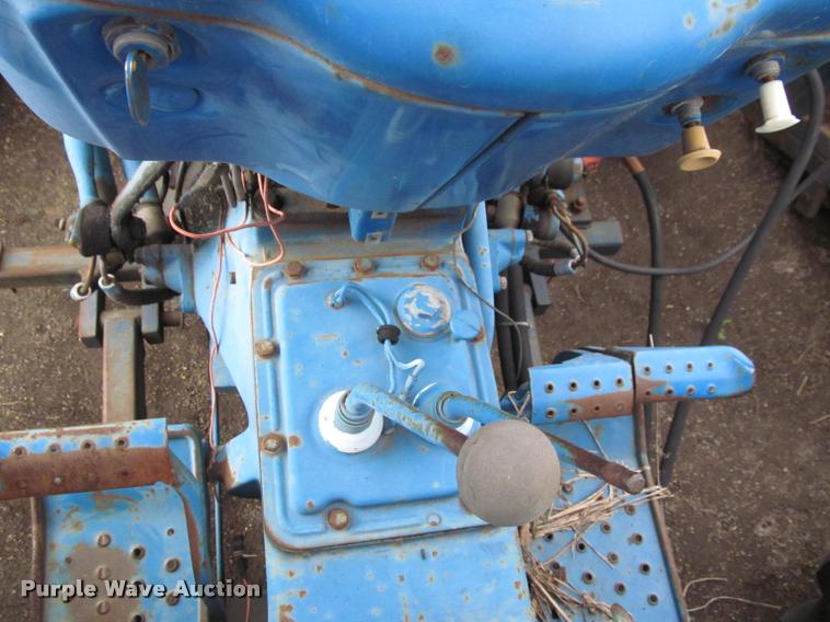 image for item K4889 Ford 3600 tractor with Brouwer sod harvester