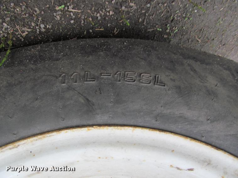 image for item K4889 Ford 3600 tractor with Brouwer sod harvester