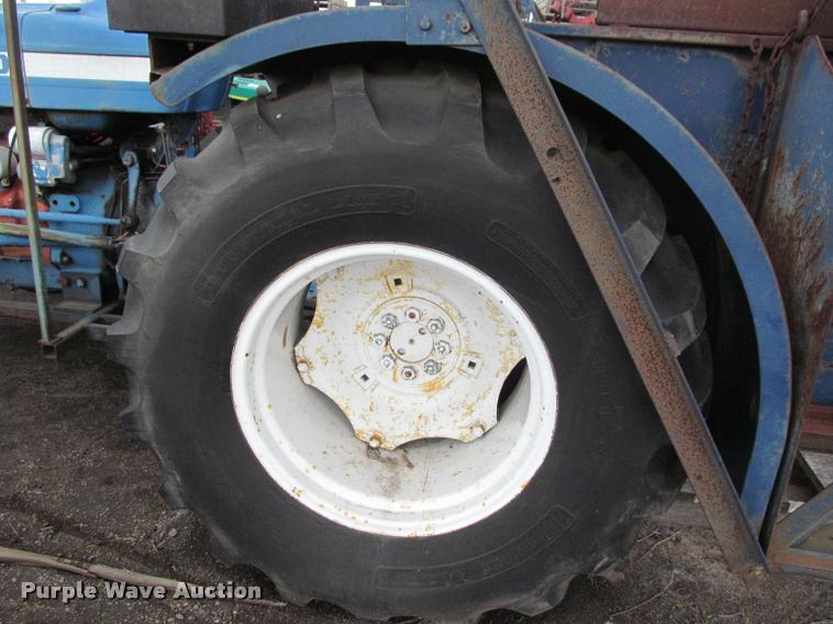 image for item K4889 Ford 3600 tractor with Brouwer sod harvester