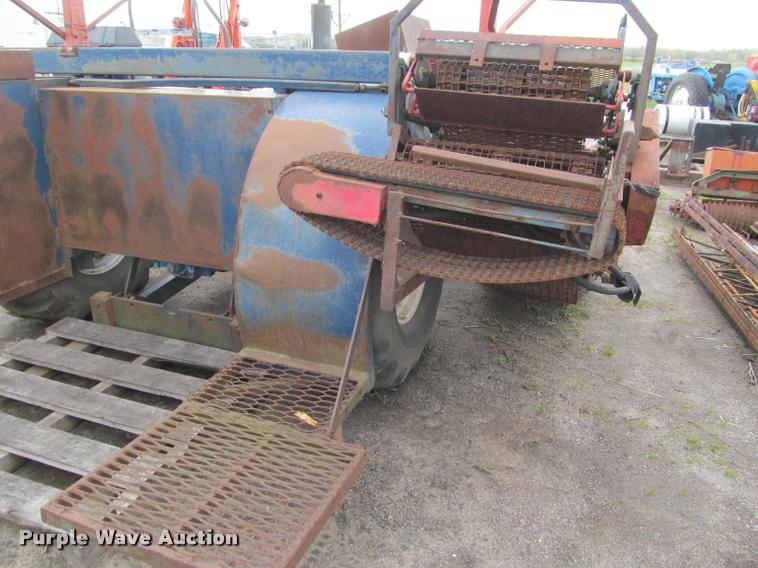 image for item K4889 Ford 3600 tractor with Brouwer sod harvester