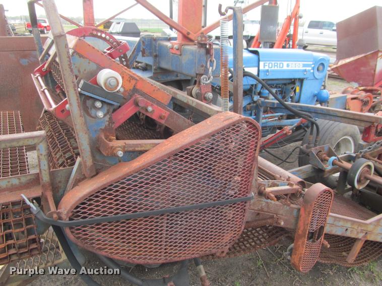 image for item K4889 Ford 3600 tractor with Brouwer sod harvester